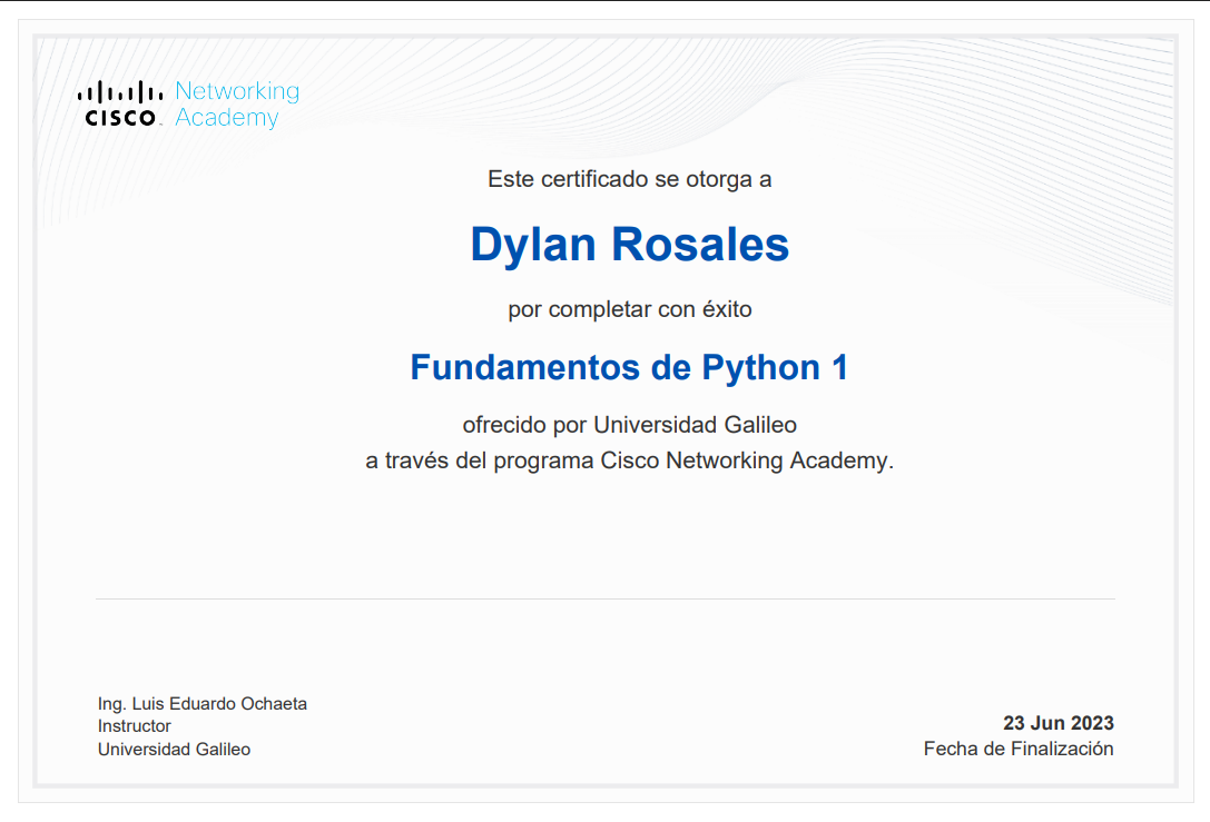 Certificado 1